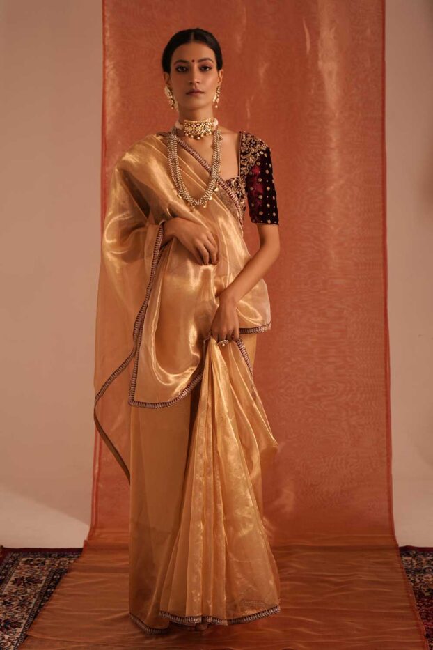 Baani Handcrafted Wedding Saree