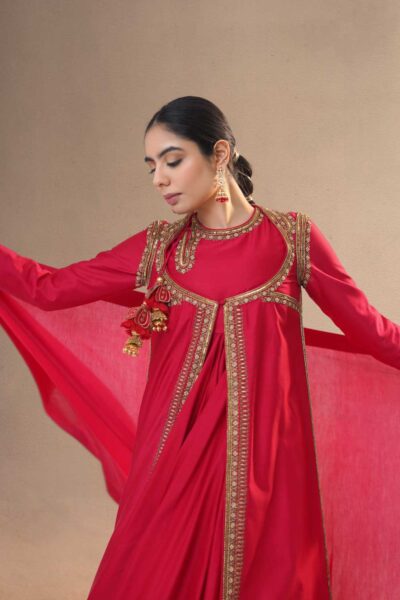 Sindoori-Silk-Anarkali-Suits