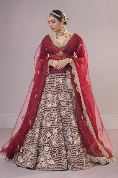 Sunheri Wedding Designer Lehenga