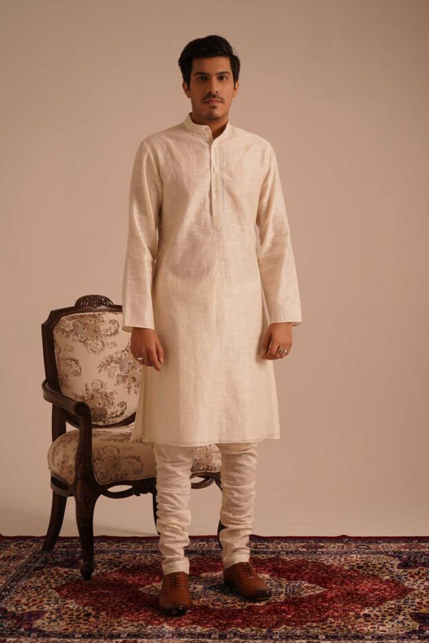 benarasi-shimmer-stripes-classic-kurta-set