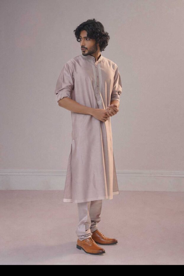 lilac-chanderi-silk-kurta-set