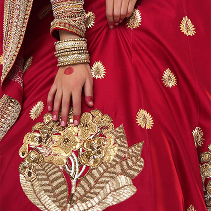 Designer bridal lehengas