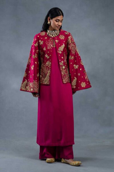 Afshan Pink Designer Jacket