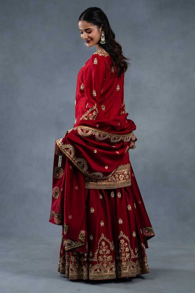 Pakeeza Red Exclusive Designer Sharara