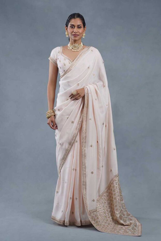 Shaleen Blush Party Wear Bridal Saree