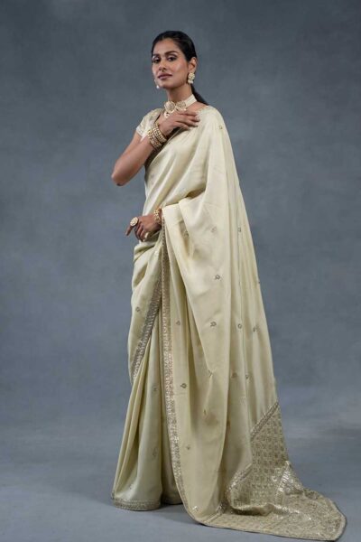 Shaleen Pistachio Exclusive Designer Saree