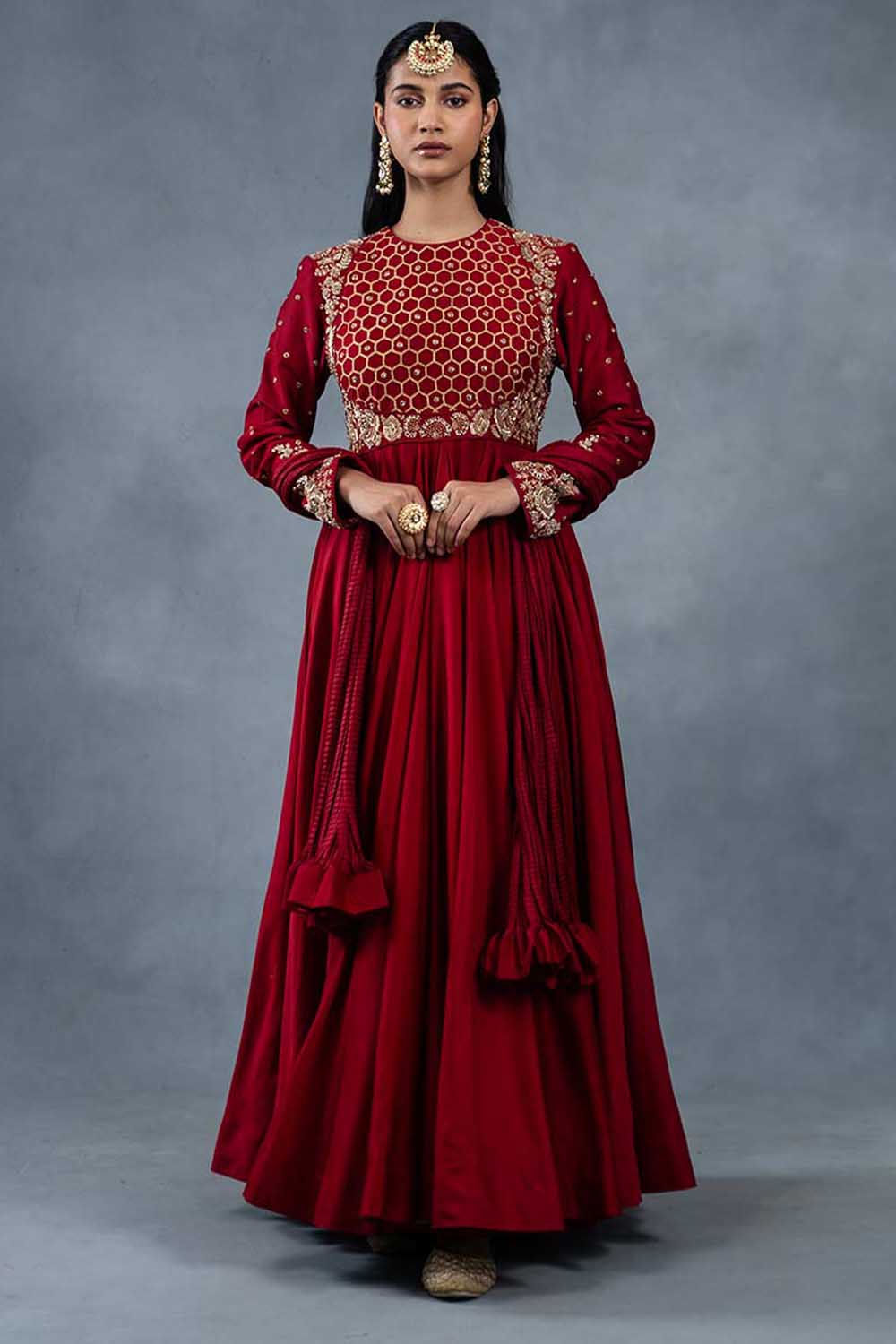 Sirat Red Anarkali